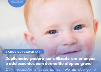 Dupilumabe poderá ser utilizado em crianças e adolescentes com dermatite atópica grave