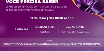 É amanhã! Lúpus: tudo o que você precisa saber