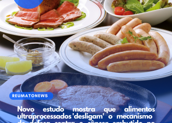 Novo estudo mostra que alimentos ultraprocessados ’desligam’ o mecanismo de defesa contra o câncer embutido no corpo