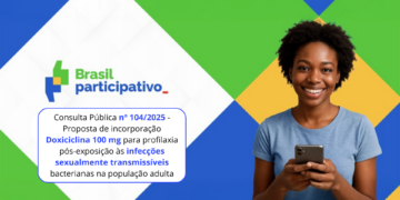 Consulta Pública nº 104/2025- proposta de incorporação do Doxiciclina 100 mg para profilaxia pós-exposição às infecções sexualmente transmissíveis bacterianas na população adulta